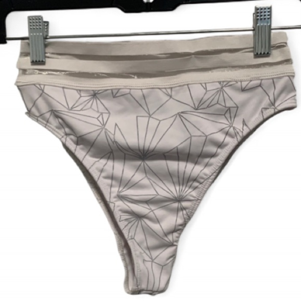 Freedom Rave Wear Geometric Print High Waisted Bottom Size XS